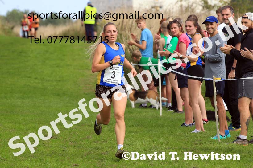 Senior Women, Farringdon Cross Country Relays, Sunderland.  Photo: David T. Hewitson/Sports for All Pics